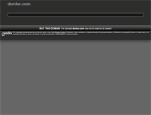 Tablet Screenshot of dordor.com